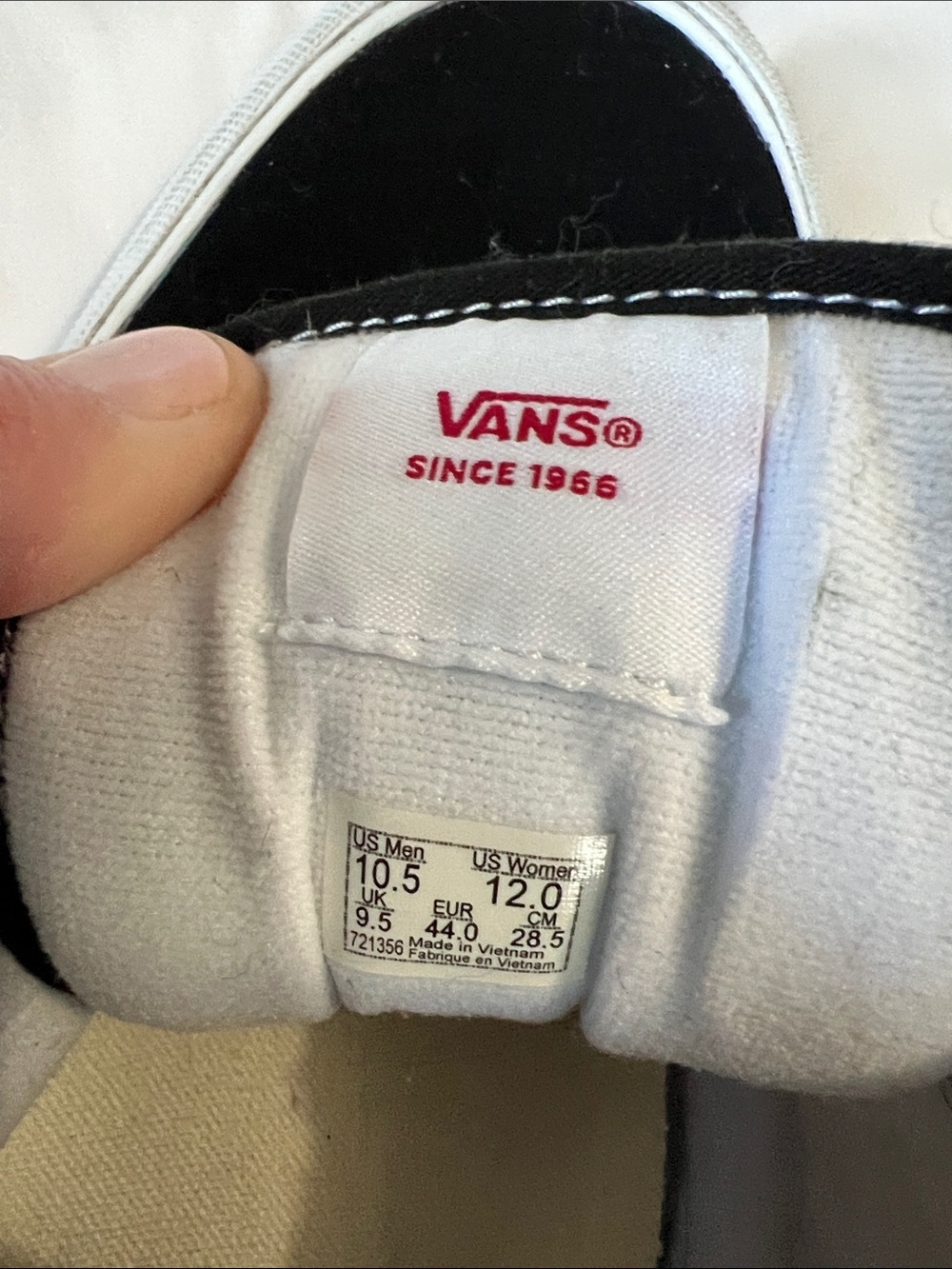 Vans Knu Skool Suede Low Top Sneakers w/ 3D Molded Side Stripe and Puffy Tongue - Picture 7 of 7